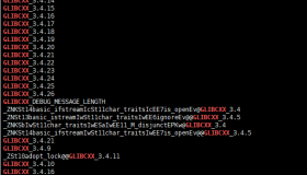 GLIBCXX_3.4.20 not found 问题解决【Unable to load shared library ‘lib**.so’】 GLIBCXX_3.4.20 not found 问题解决【Unable to load shared library ‘lib**.so’】