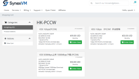 Synexvm|HKT商宽|动态IP|不限流量@500Mbps|月付$50 Synexvm|HKT商宽|动态IP|不限流量@500Mbps|月付$50